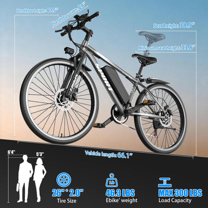 GWEIT GF26 PRO frame size guide